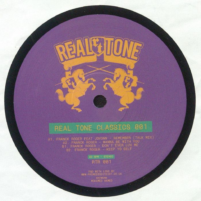 Franck Roger – Real Tone Classics 001 vinyl cover