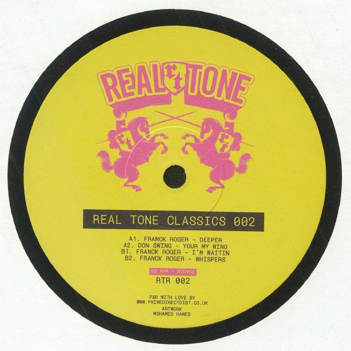Franck Roger/Don Swing – Real Tone Classics 002 vinyl cover