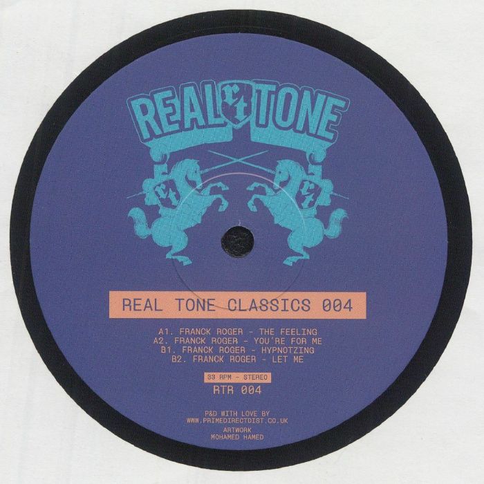 Franck Roger – Real Tone Classics 004 vinyl cover