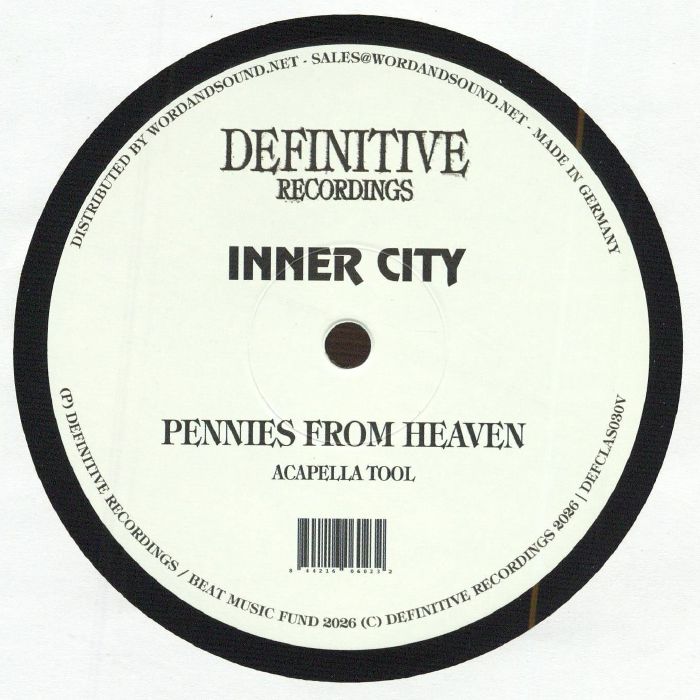Inner City – Pennies From Heaven vinyl cover