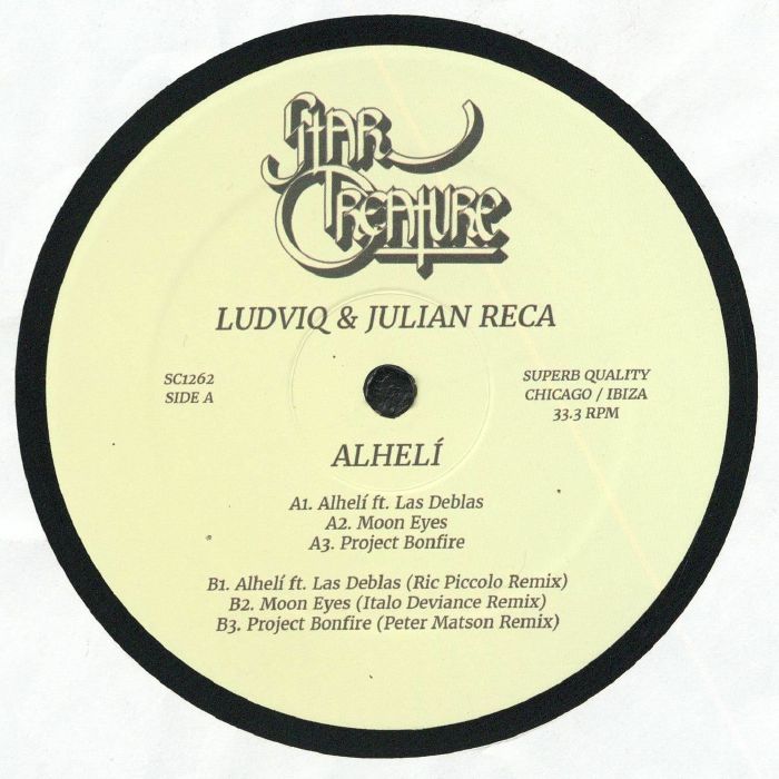 Ludviq & Julian Reca – Alhelí vinyl cover